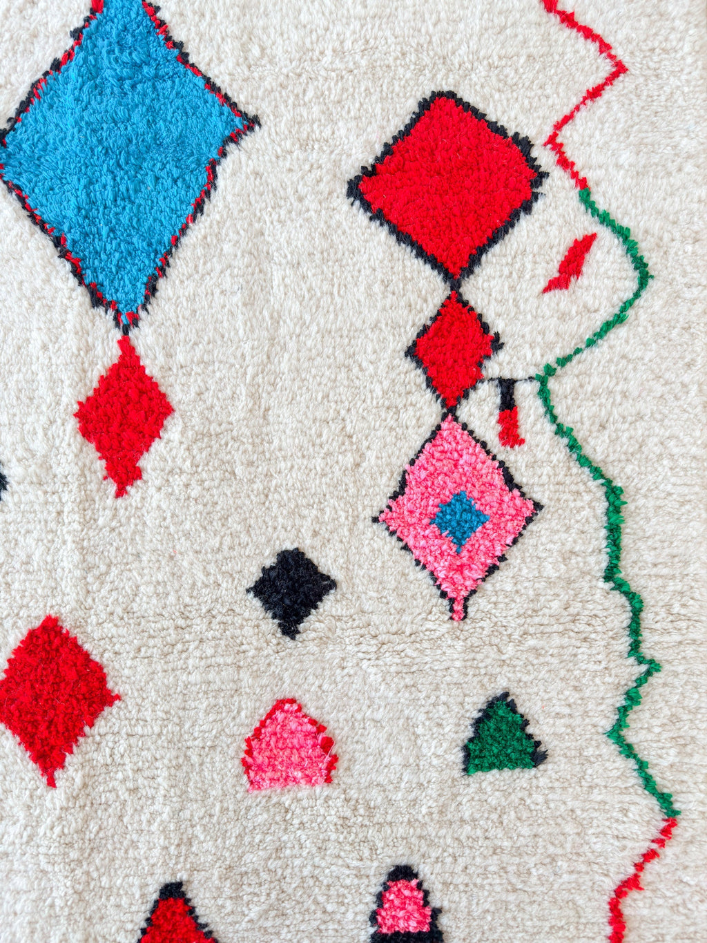 Tapis Berbère Coloré 158 X 271 Cm - N°1604