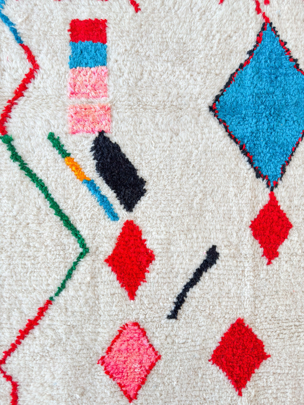 Tapis Berbère Coloré 158 X 271 Cm - N°1604
