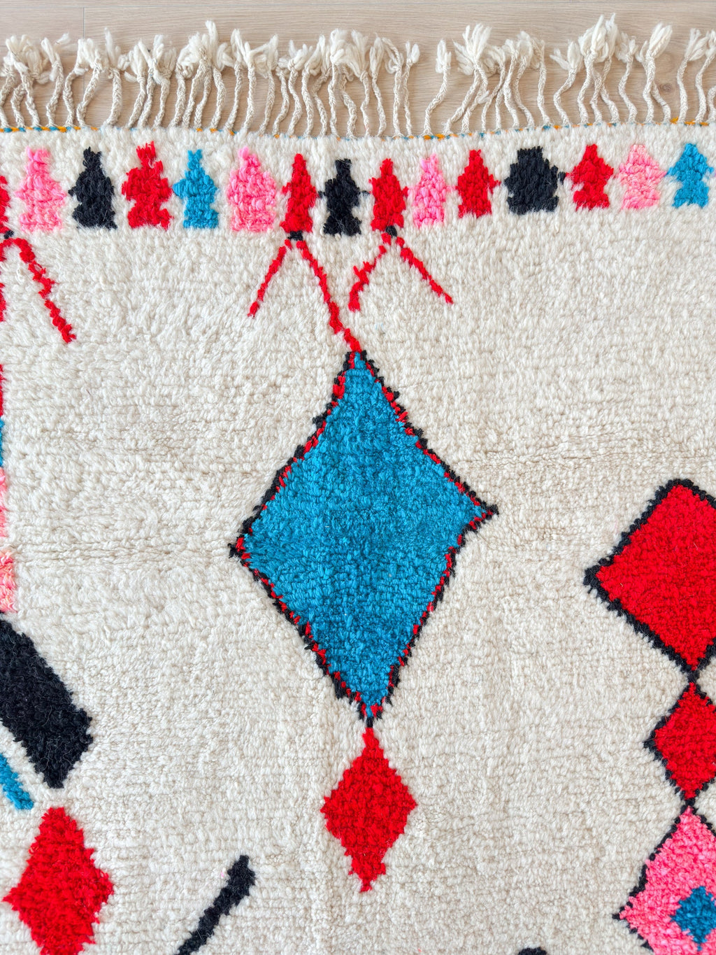 Tapis Berbère Coloré 158 X 271 Cm - N°1604