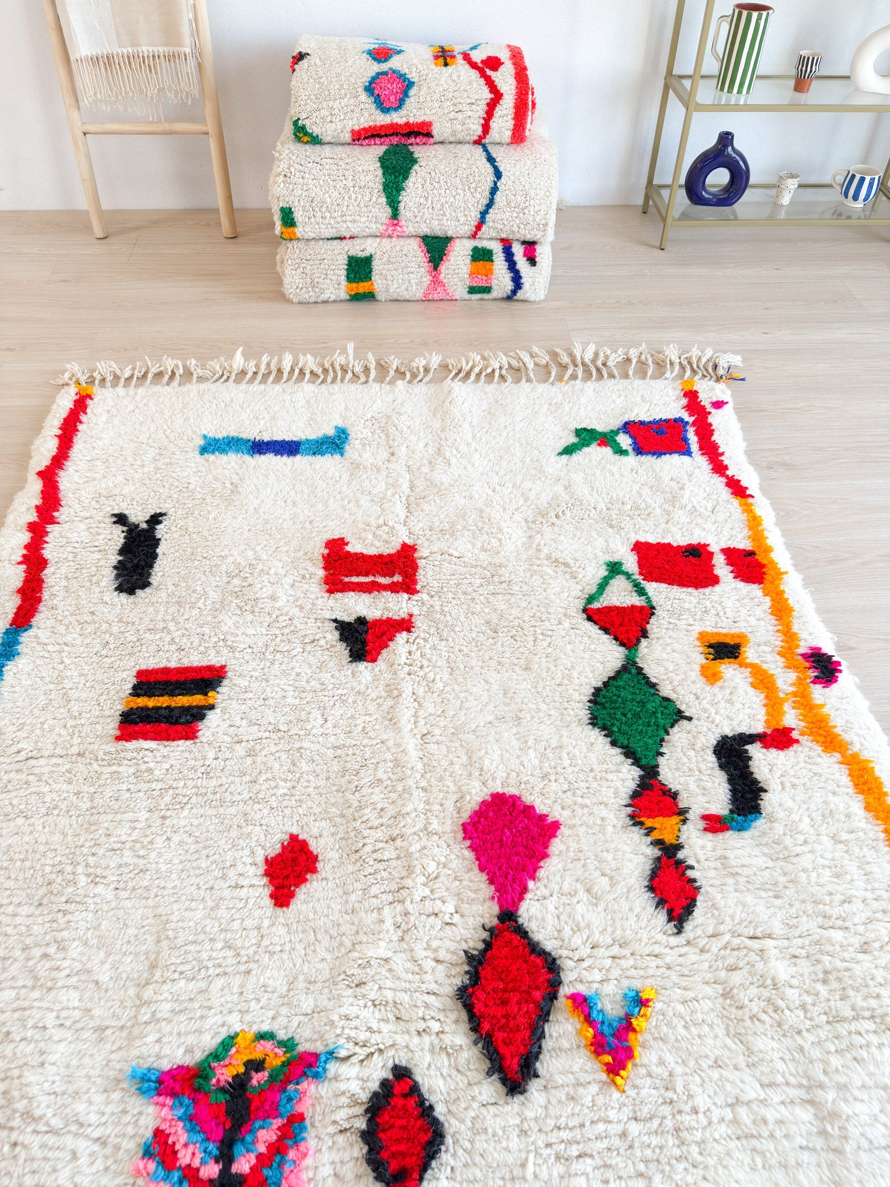 Tapis Berbère Coloré  157 X 270 Cm - N°1686