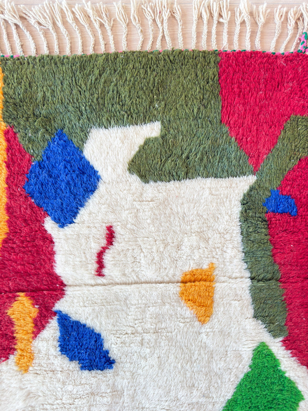 Tapis Berbère De Couloir Coloré 81 X 260 Cm - N°1286