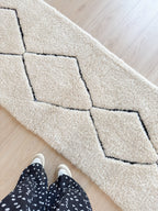 Tapis  De Couloir Beni Ouarain 85 X 254 Cm - N°1709