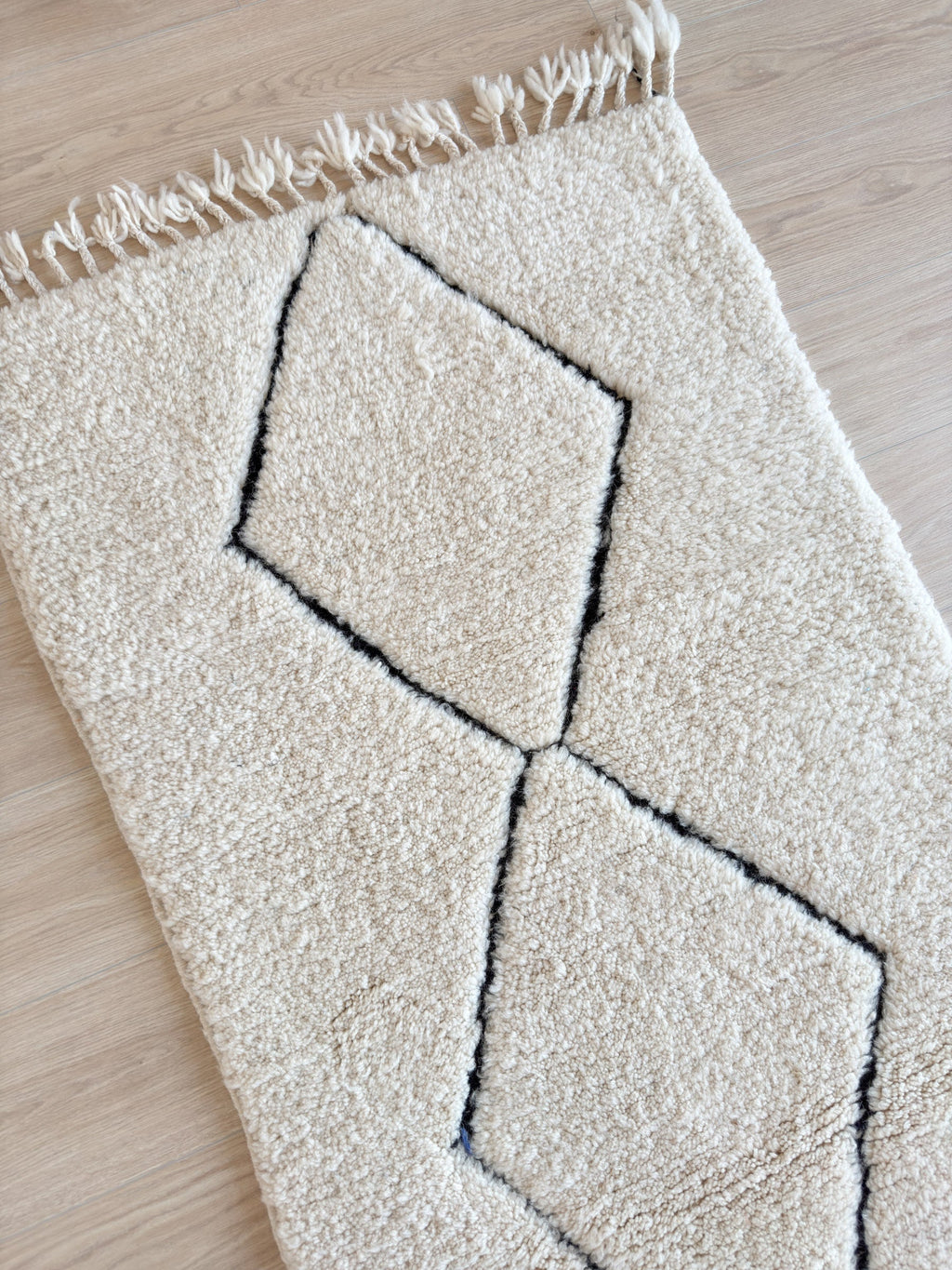 Tapis  De Couloir Beni Ouarain 85 X 254 Cm - N°1709