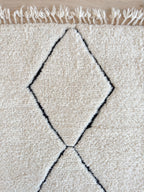 Tapis  De Couloir Beni Ouarain 85 X 254 Cm - N°1709
