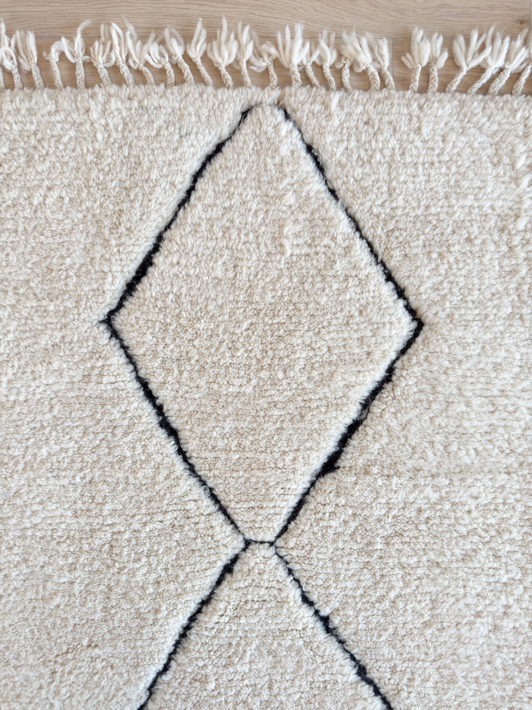 Tapis  De Couloir Beni Ouarain 85 X 254 Cm - N°1709