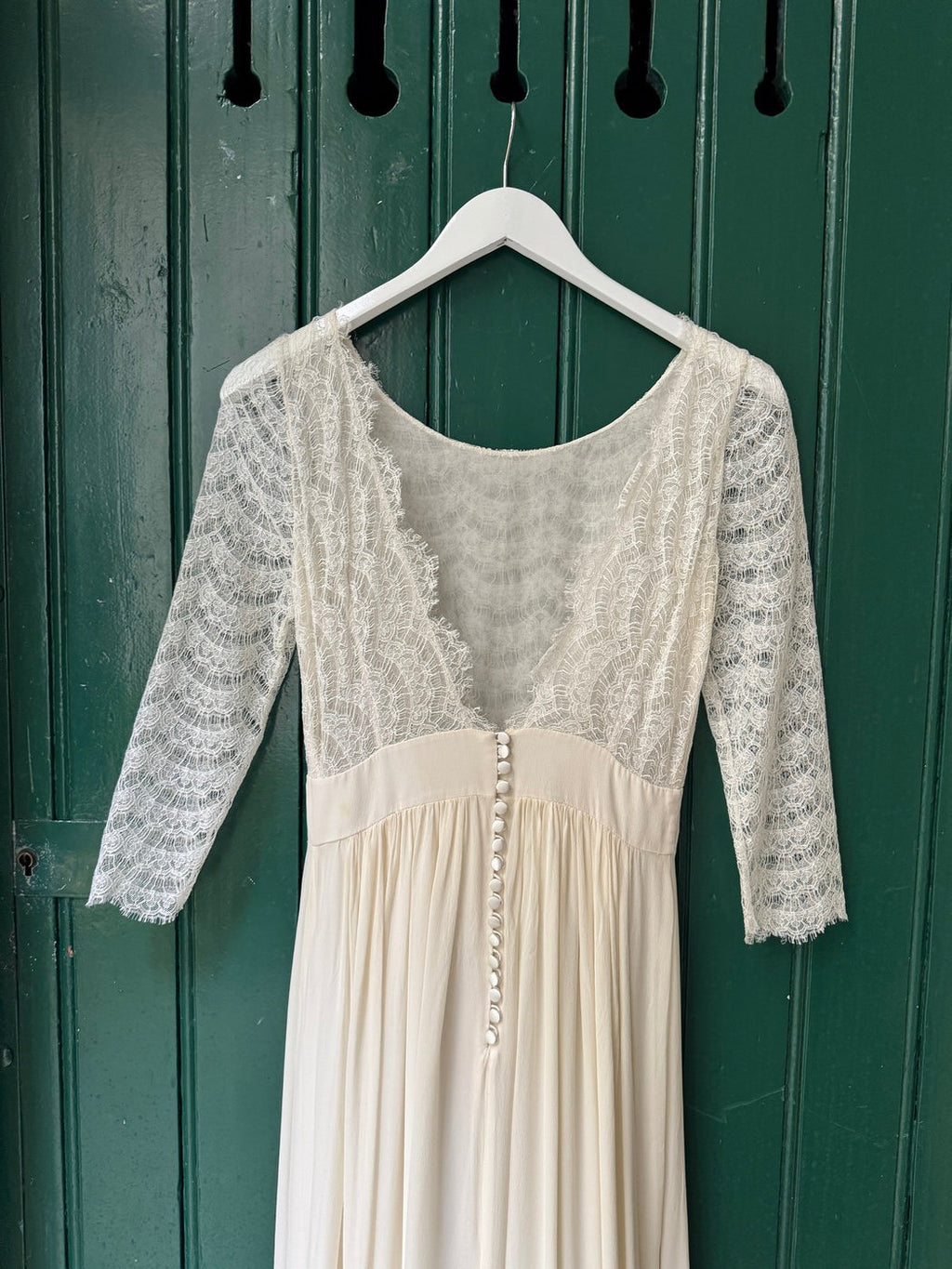 Robe De Mariée Joséphine Avec Traine - Blanc
