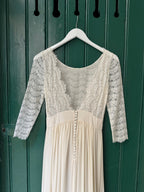 Robe De Mariée Joséphine Avec Traine - Blanc