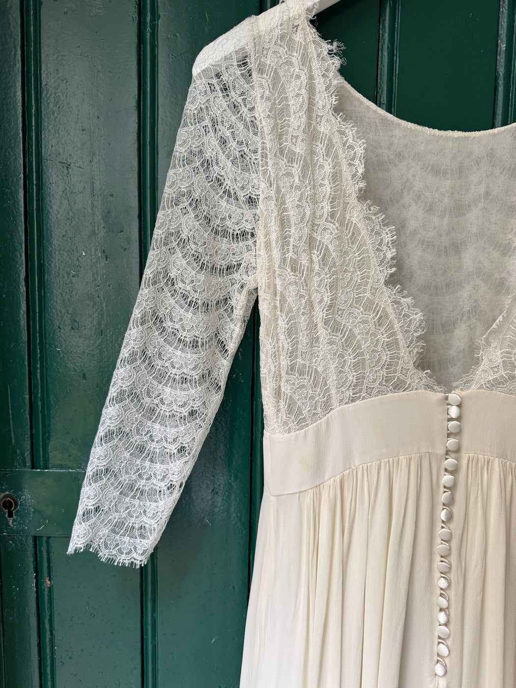 Robe De Mariée Joséphine Avec Traine - Blanc