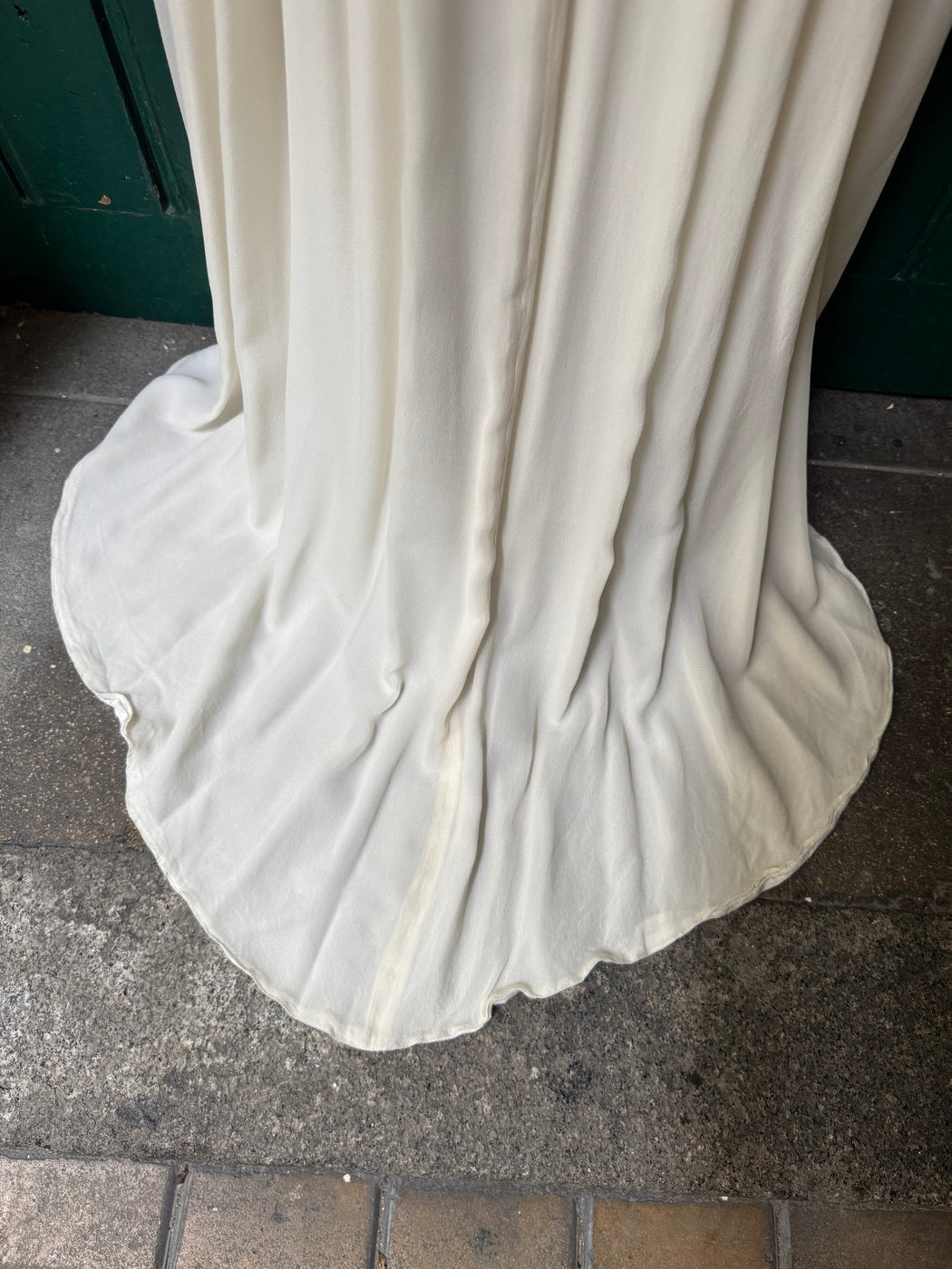 Robe De Mariée Joséphine Avec Traine - Blanc