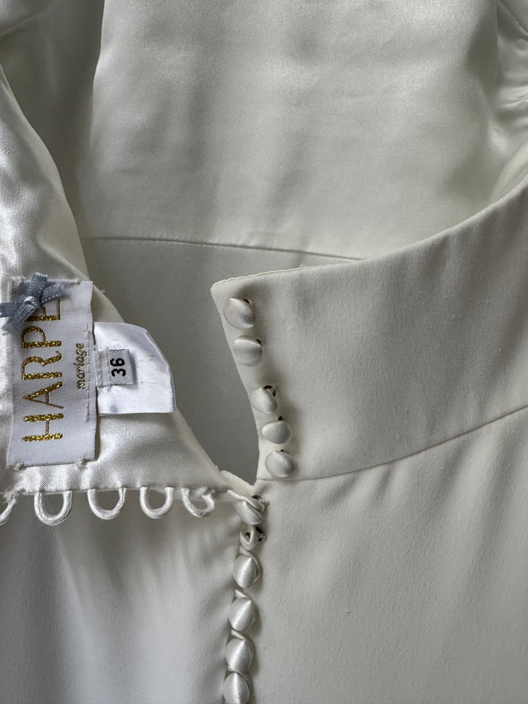Robe De Mariée Meghan - Blanc Soie