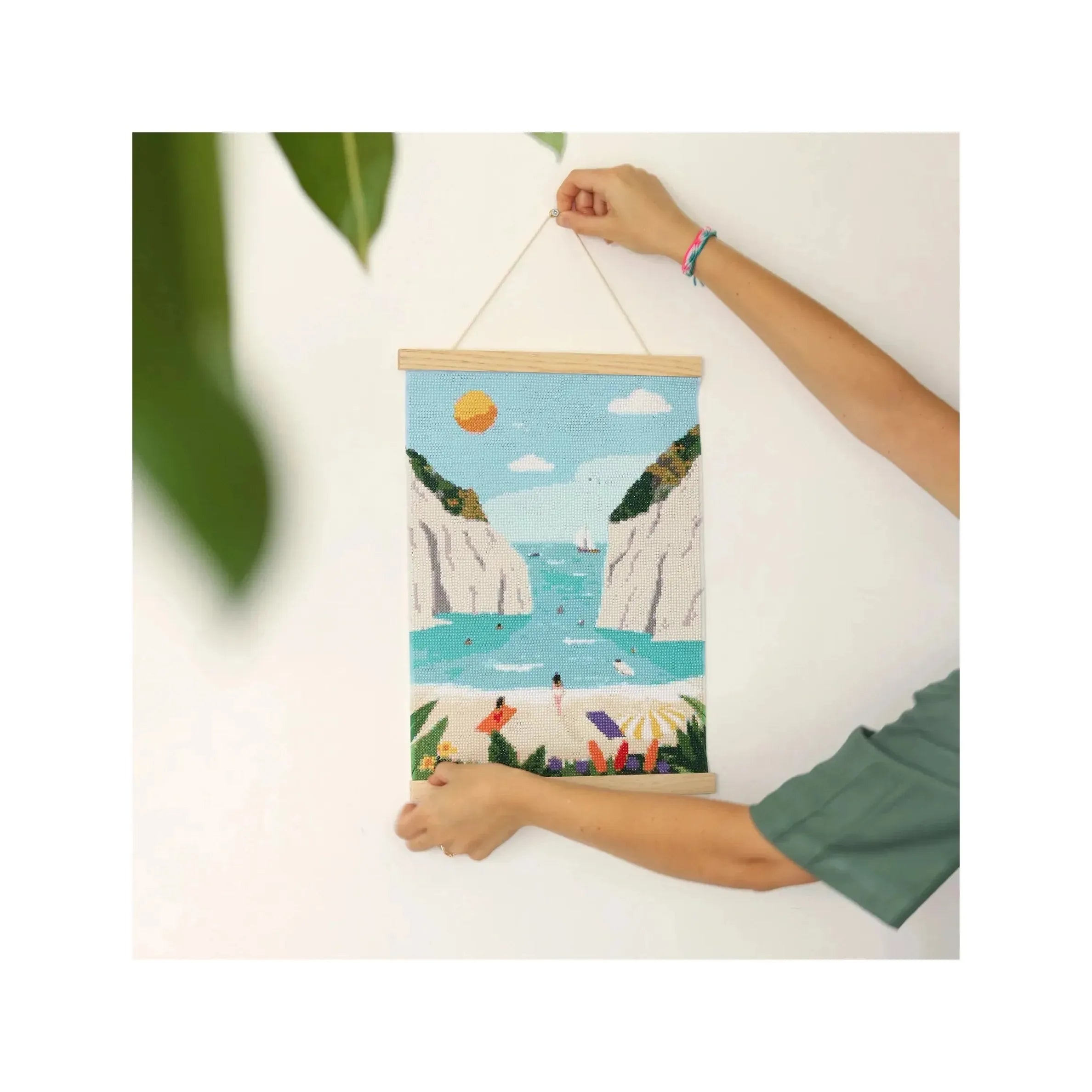 Coffret Petit Diamond - Diamond Painting Stiniva Beach Par Maja Tomljanovic