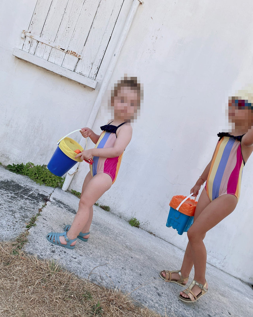 Le Maillot Une Pièce Rainbow Enfant - Gili'S X Émoi Émoi