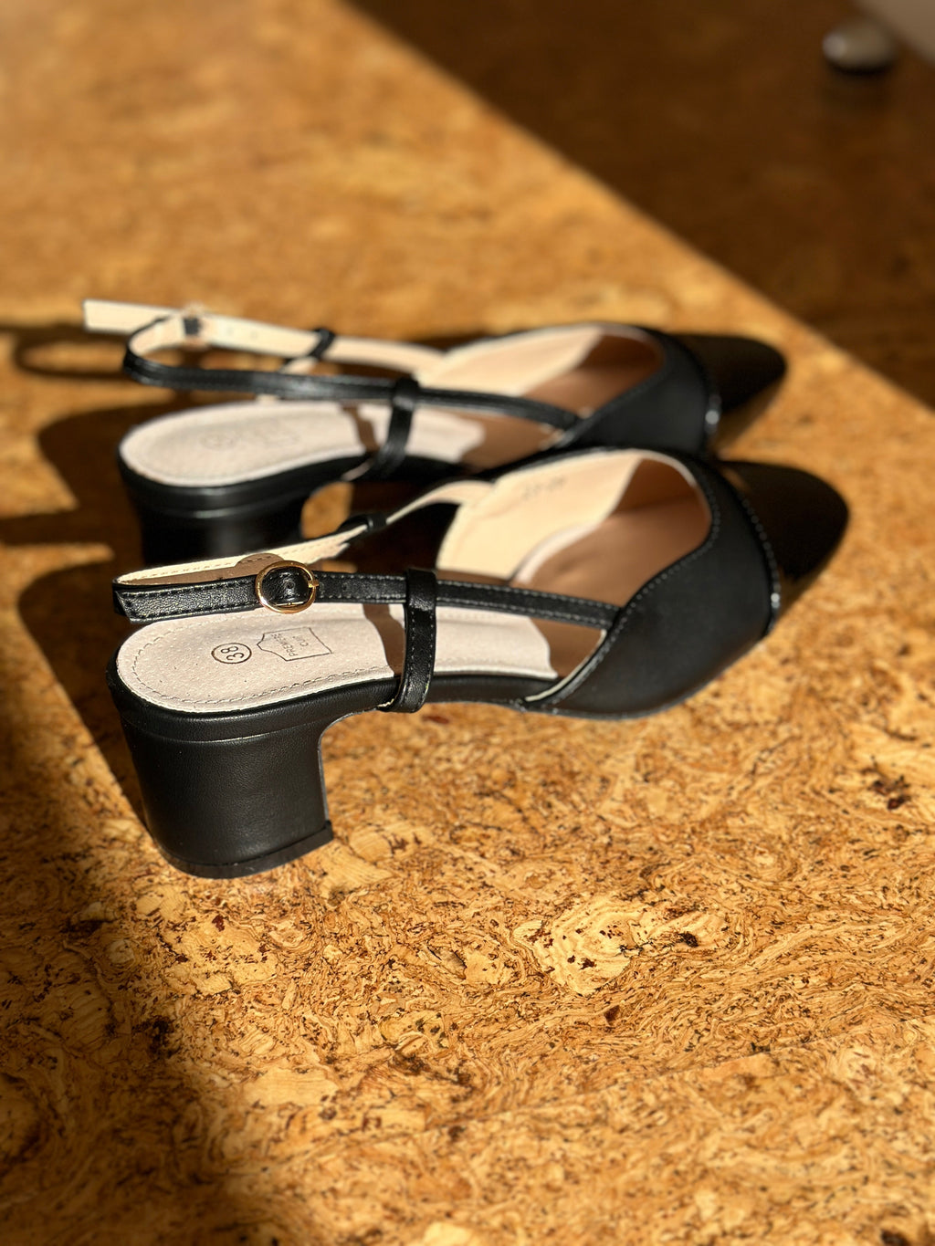 Slingback Gaby - Noir