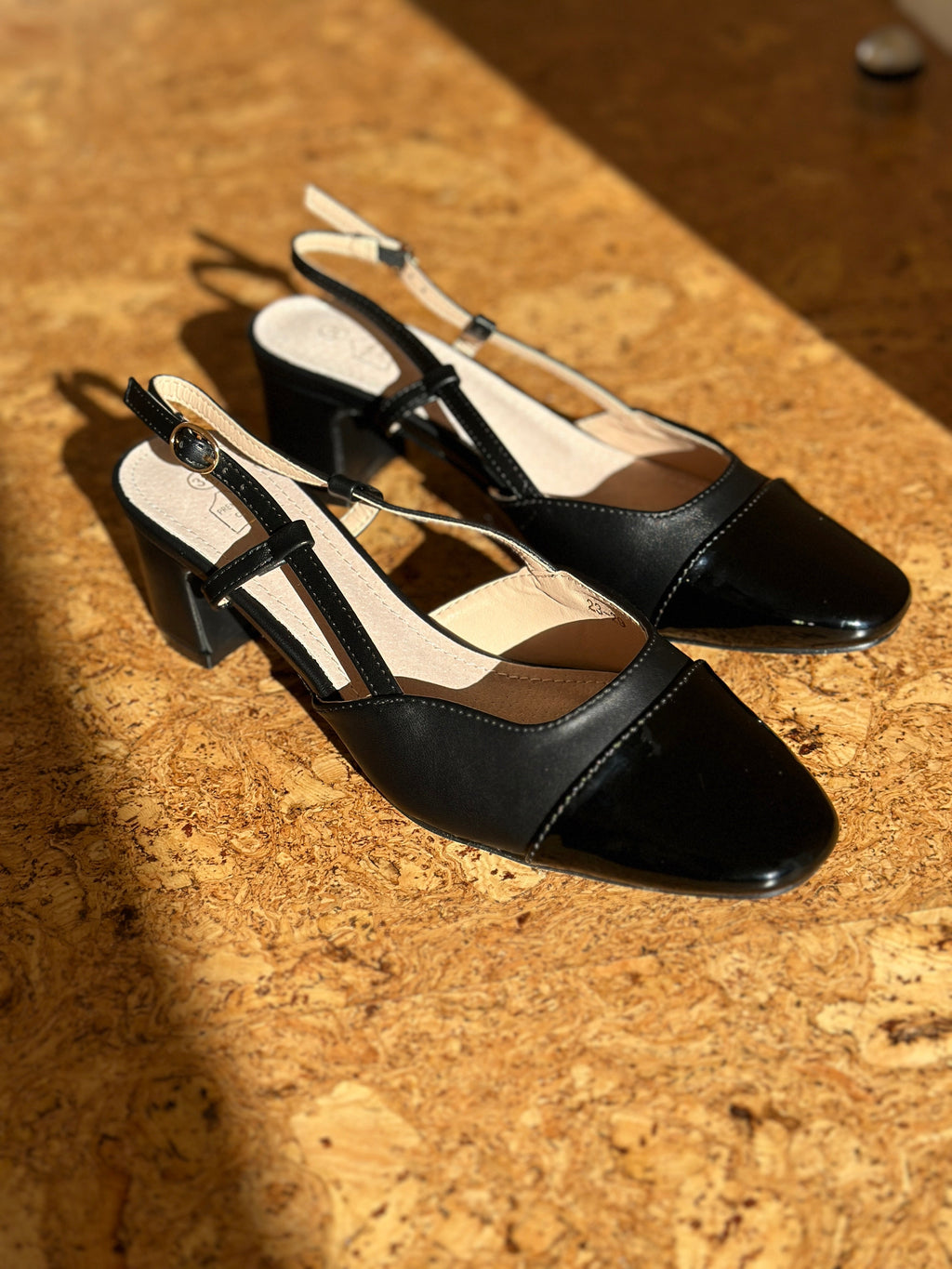 Slingback Gaby - Noir