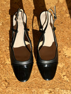 Slingback Gaby - Noir