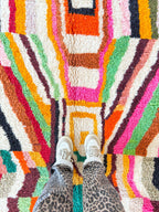 Tapis Berbère Coloré - 259 X 362 Cm - N°2164