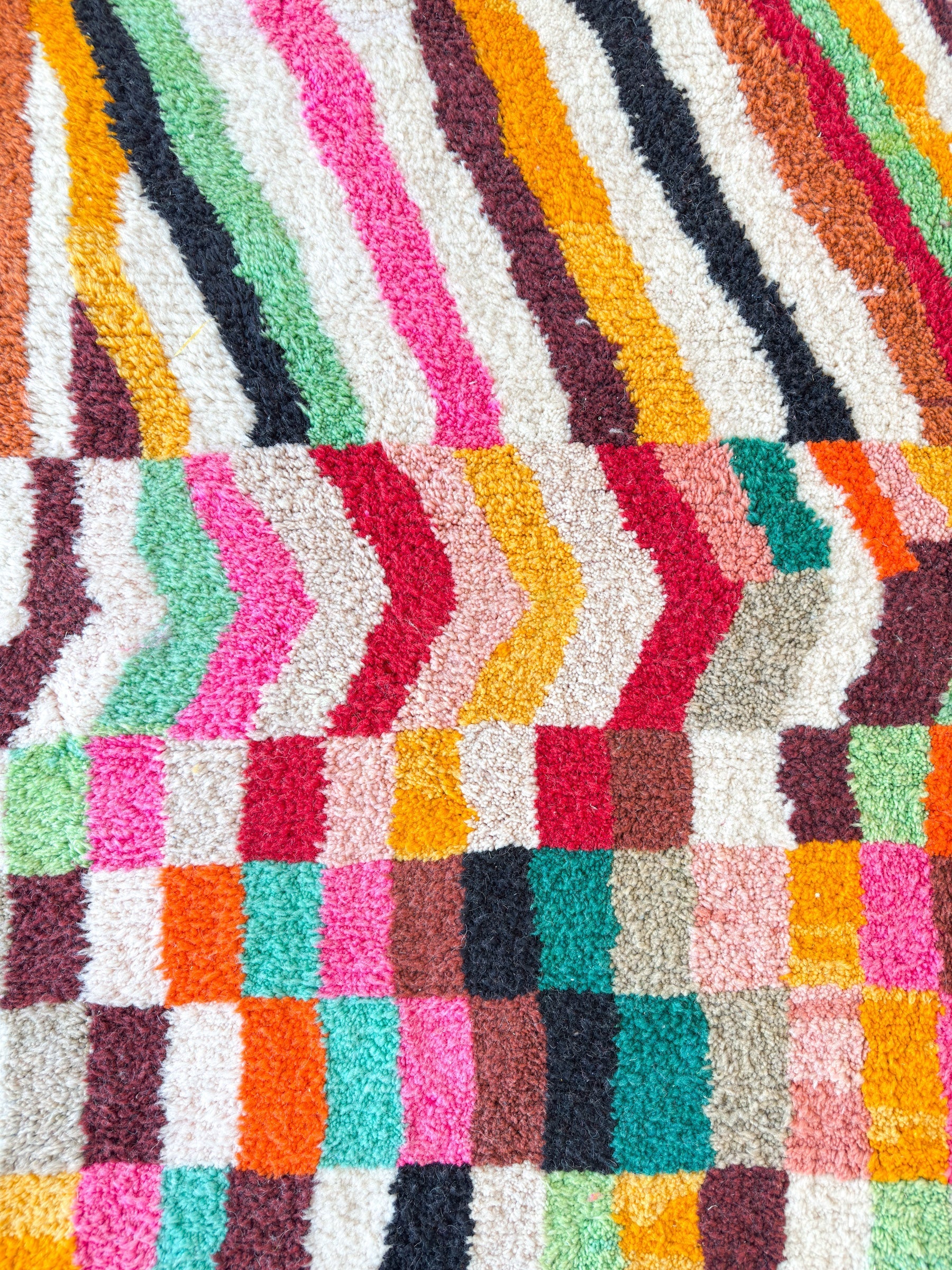 Tapis Berbère Coloré - 259 X 362 Cm - N°2164