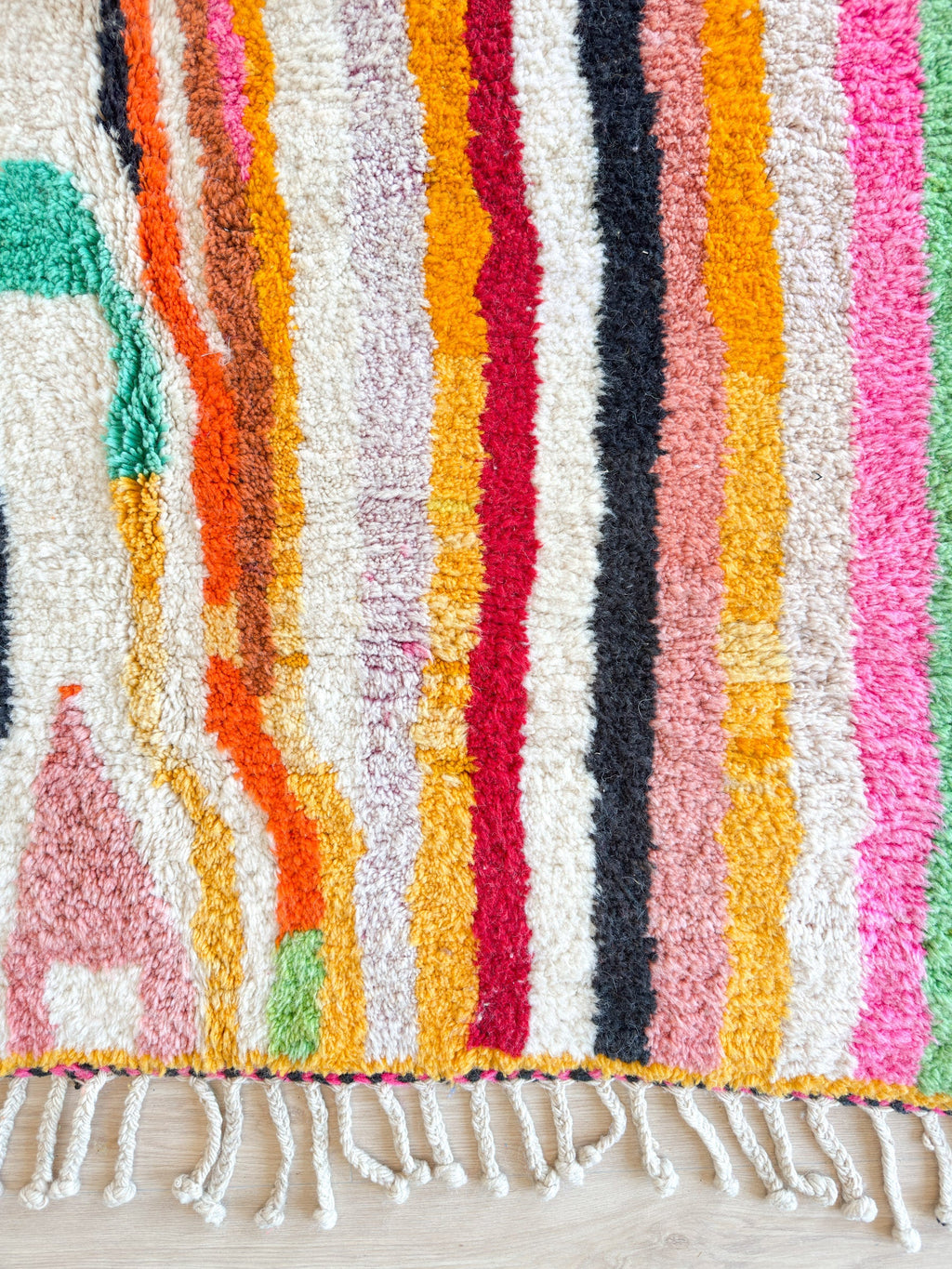 Tapis Berbère Coloré - 259 X 362 Cm - N°2164