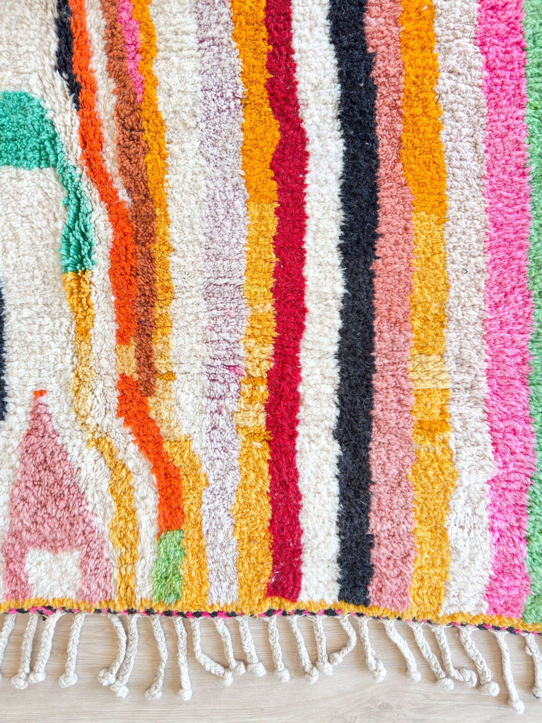 Tapis Berbère Coloré - 259 X 362 Cm - N°2164