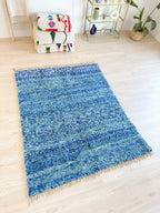 Tapis Berbère Coloré 153 X 211 Cm - N°2170