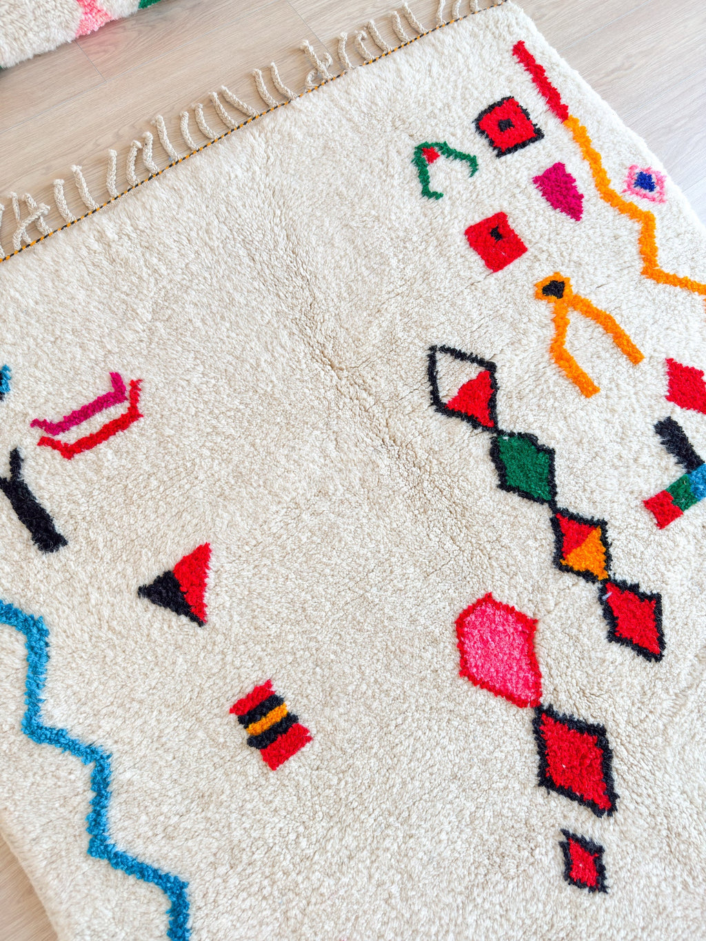 Tapis Berbère Coloré 156 X 270 Cm - N°2139