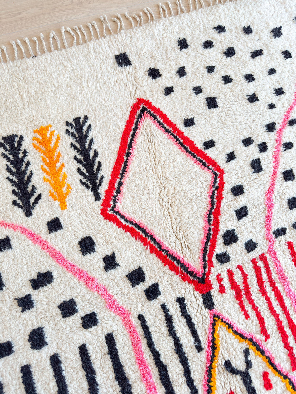 Tapis Berbère Coloré 204 X 333 Cm - N°2161