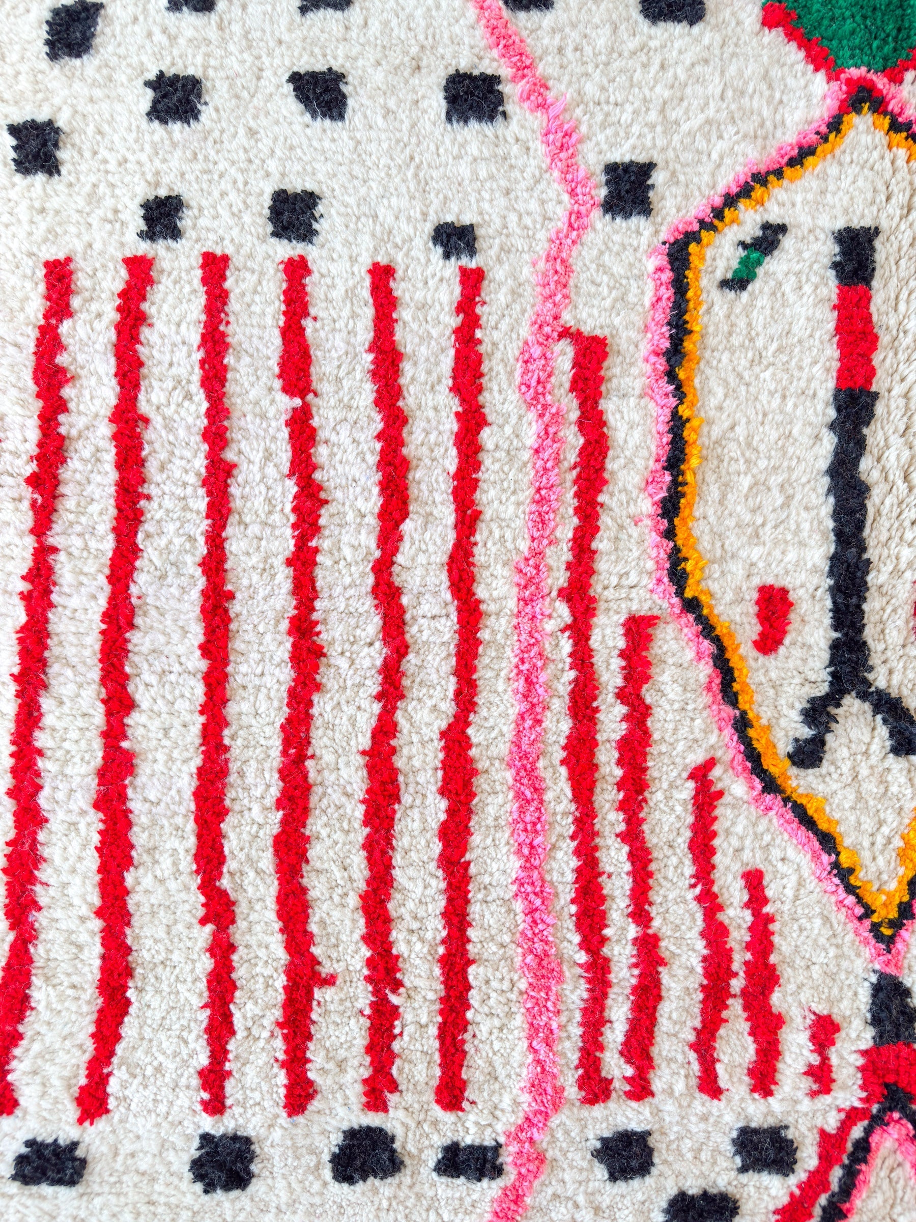Tapis Berbère Coloré 204 X 333 Cm - N°2161