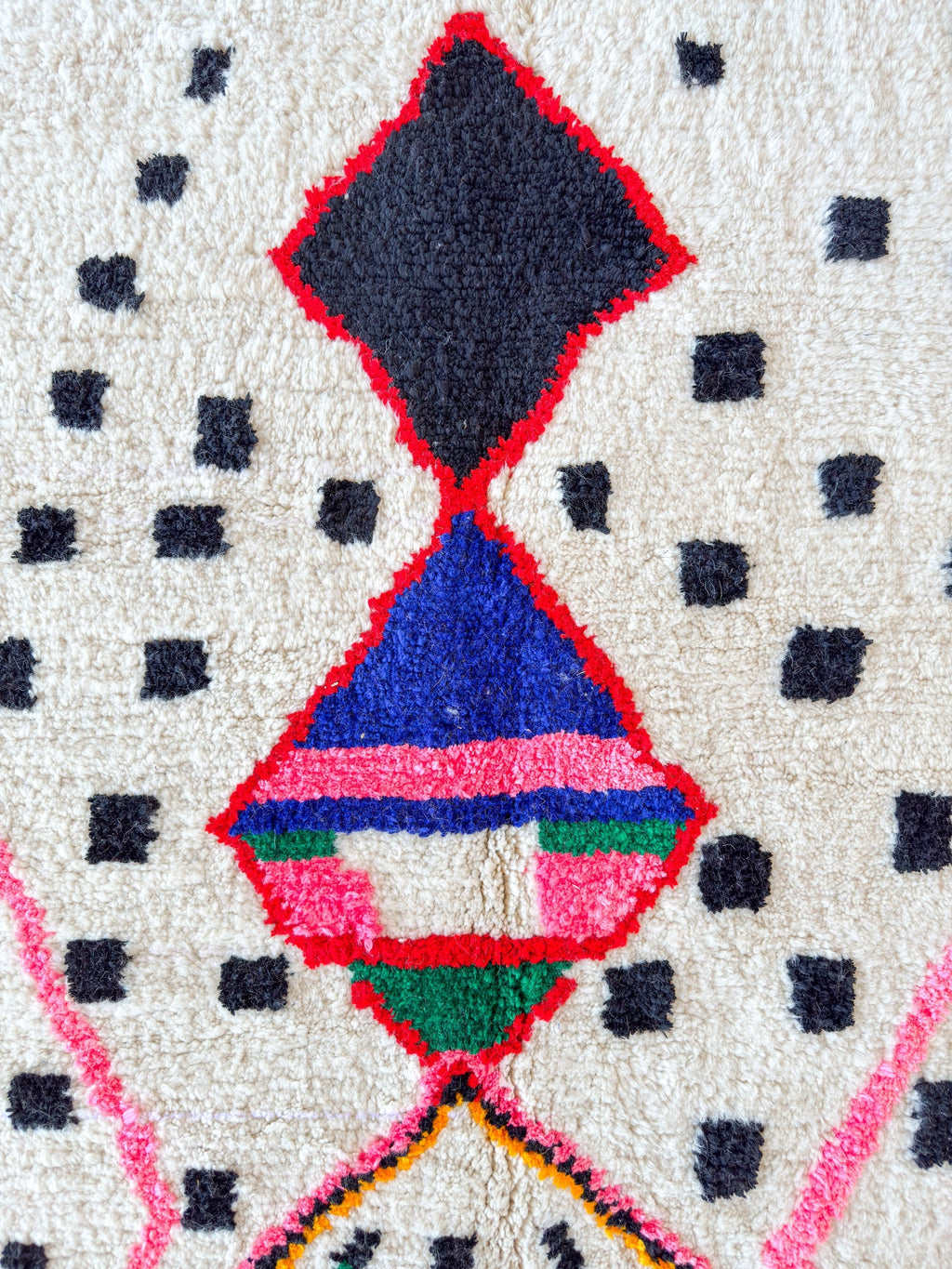Tapis Berbère Coloré 204 X 333 Cm - N°2161