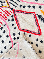 Tapis Berbère Coloré 204 X 333 Cm - N°2161
