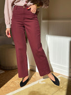 Jeans Hilda - Bordeaux