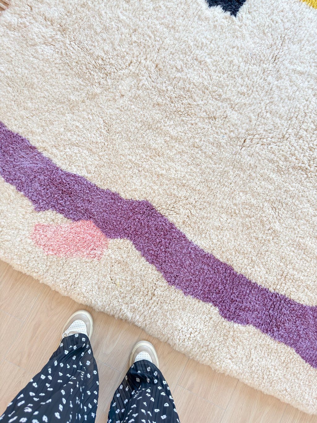 Tapis Berbère Coloré - 163 X 247 Cm - N°2101