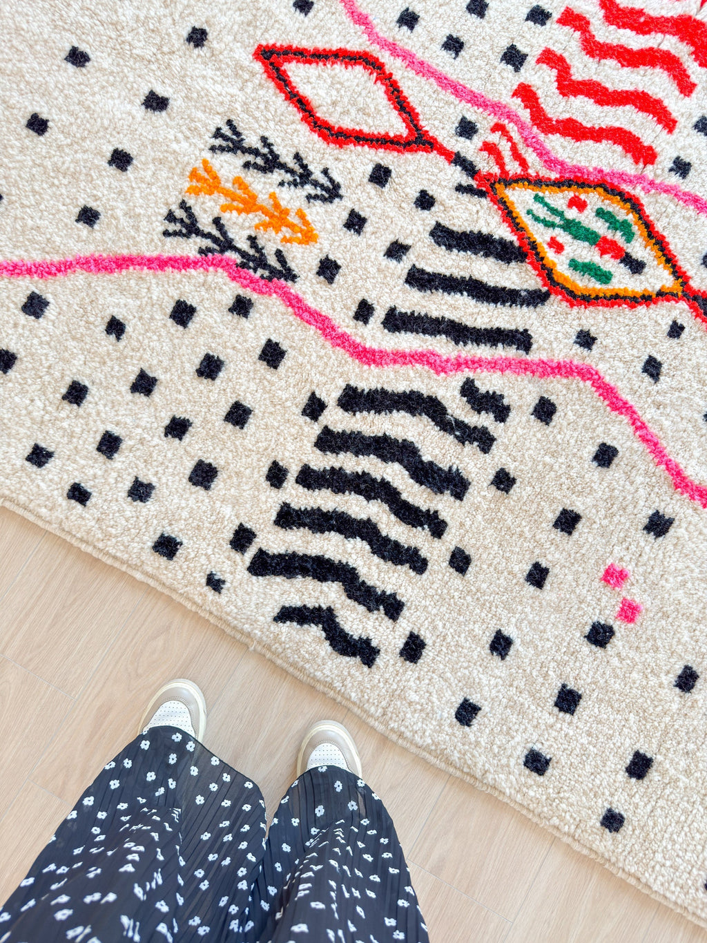 Tapis Berbère Coloré - 158 X 267 Cm - N°2176