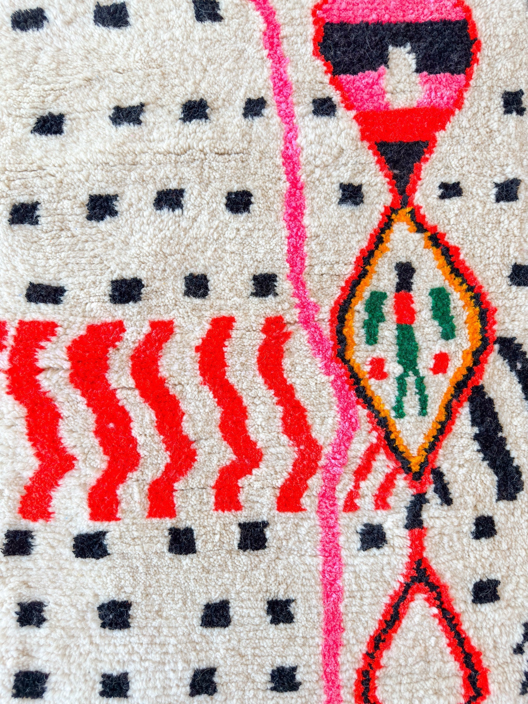 Tapis Berbère Coloré - 158 X 267 Cm - N°2176