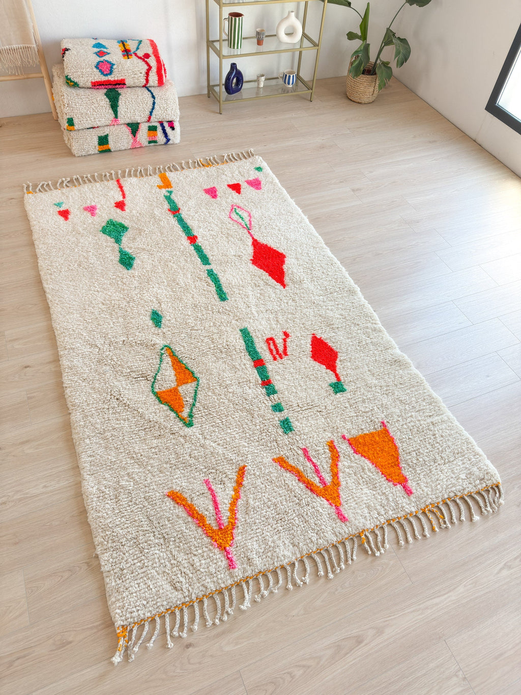 Tapis Berbère Coloré - 160 X 277 Cm - N°2172