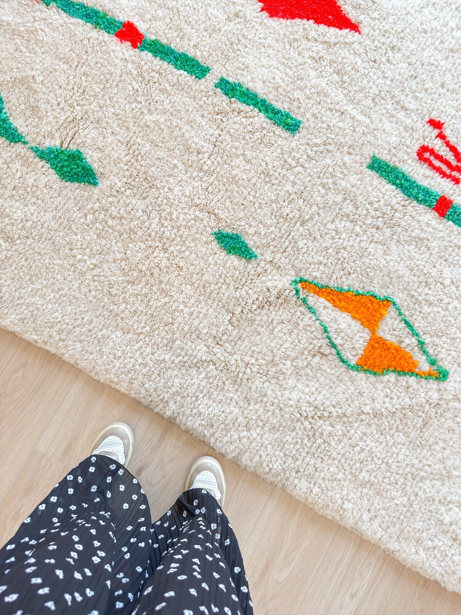 Tapis Berbère Coloré - 160 X 277 Cm - N°2172