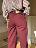Jeans Hilda - Bordeaux