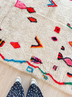 Tapis Berbère Coloré 192 X 316 Cm - N°1176