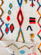 Tapis De Couloir Berbère Coloré - 79 X 257 Cm - N°2167