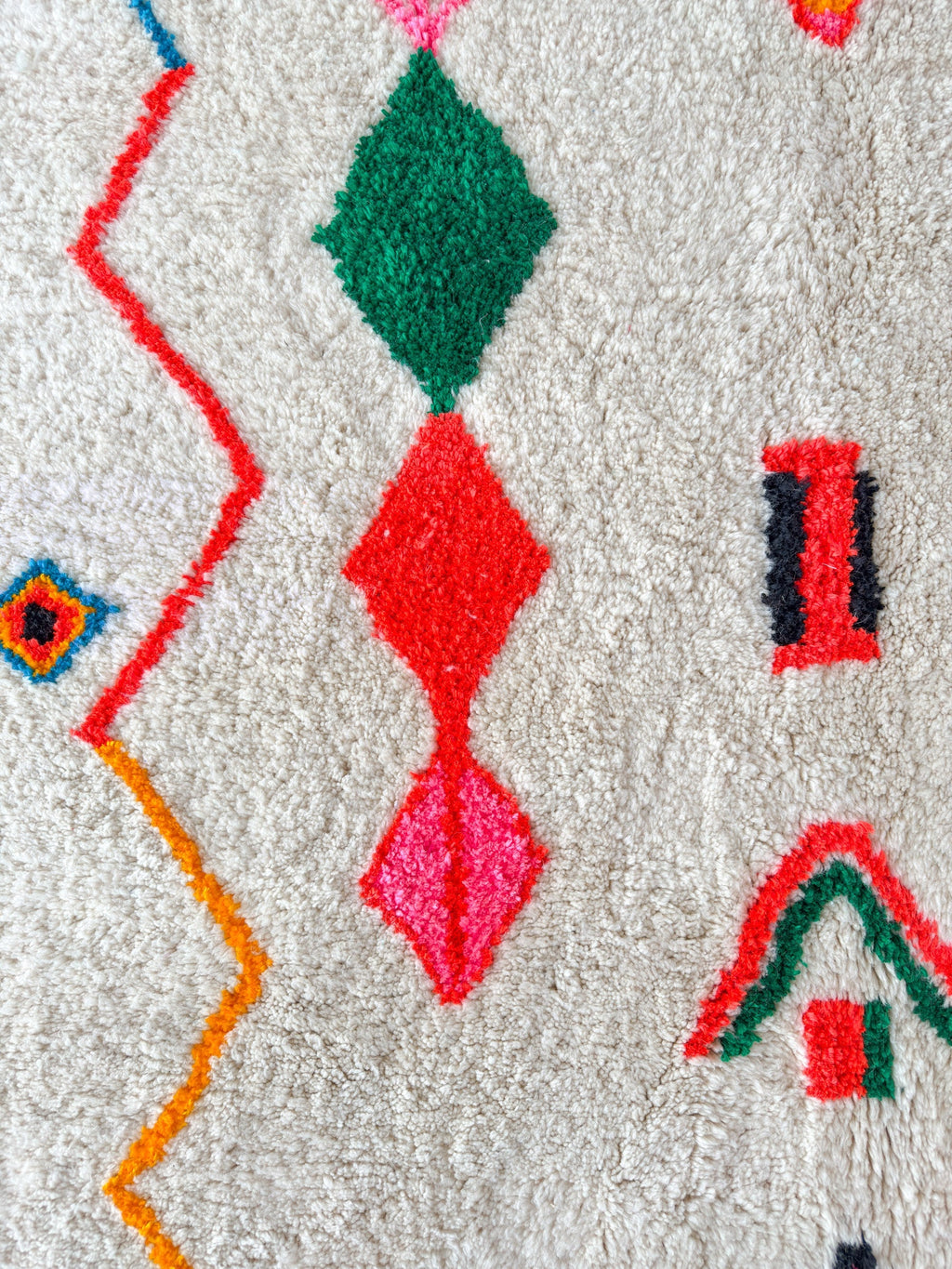 Tapis Berbère Coloré - 188 X 280 Cm - N°2155