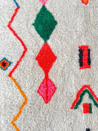 Tapis Berbère Coloré - 188 X 280 Cm - N°2155