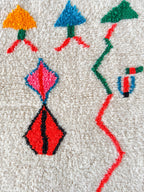 Tapis Berbère Coloré - 188 X 280 Cm - N°2155