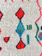 Tapis Berbère Coloré - 146 X 269 Cm - N°2113