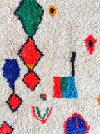 Tapis Berbère Coloré - 146 X 269 Cm - N°2113