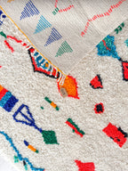 Tapis Berbère Coloré - 146 X 269 Cm - N°2113