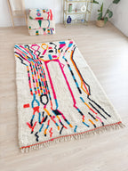 Tapis Berbère Coloré - 164 X 272 Cm - N°2143