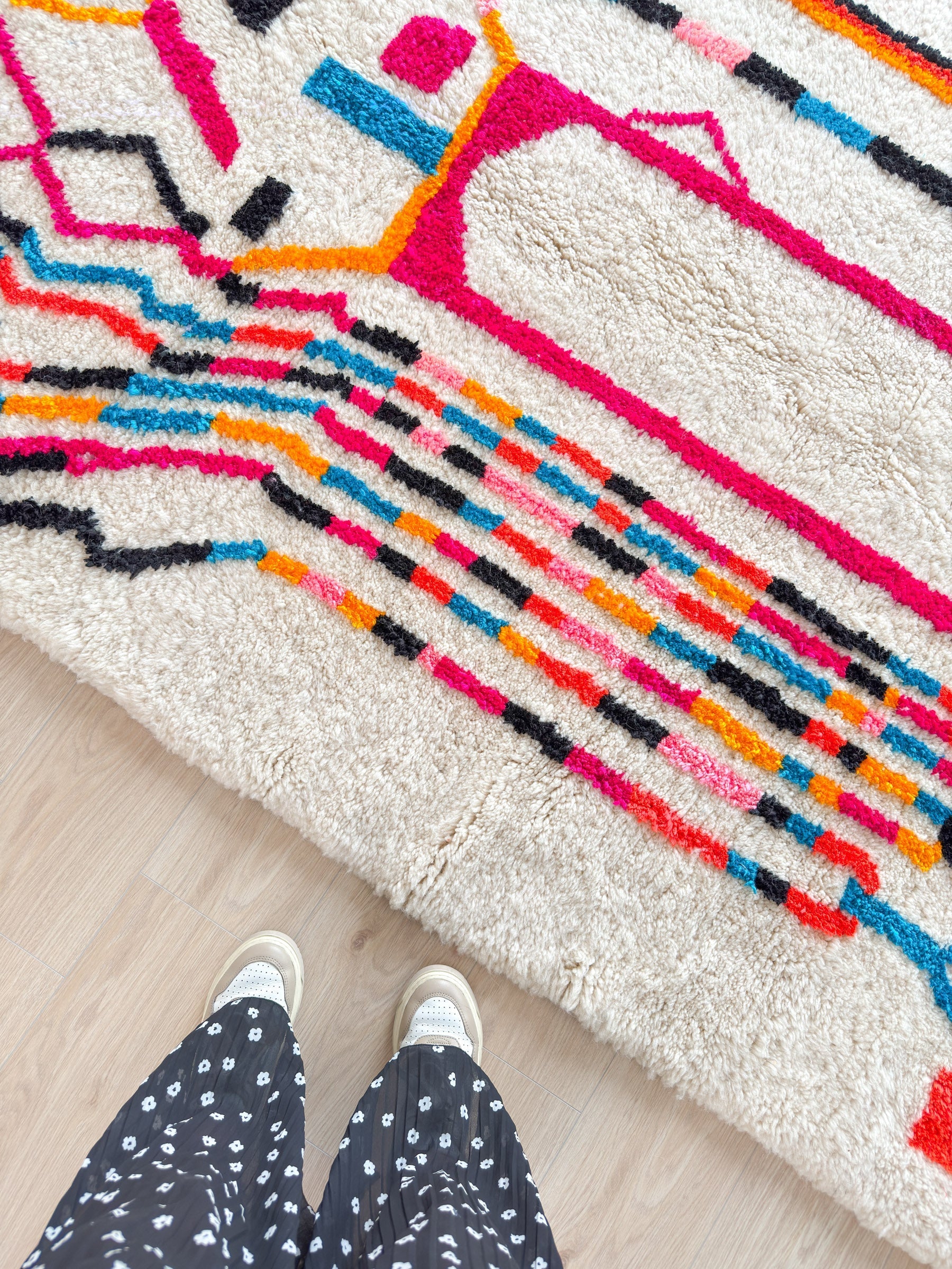 Tapis Berbère Coloré - 164 X 272 Cm - N°2143