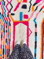 Tapis Berbère Coloré - 164 X 272 Cm - N°2143