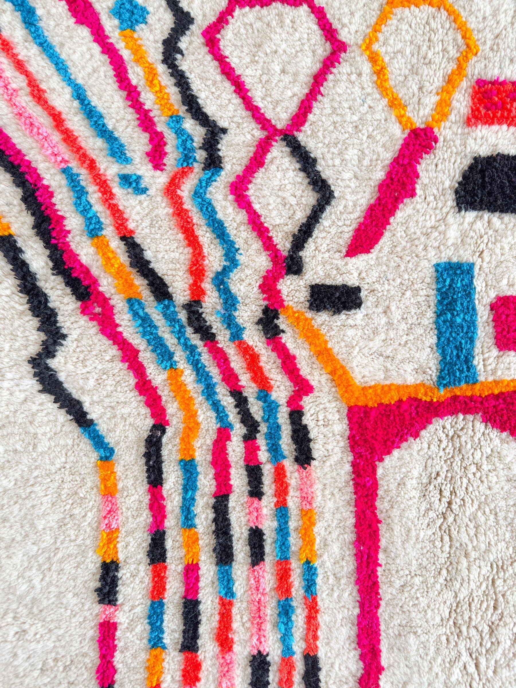 Tapis Berbère Coloré - 164 X 272 Cm - N°2143