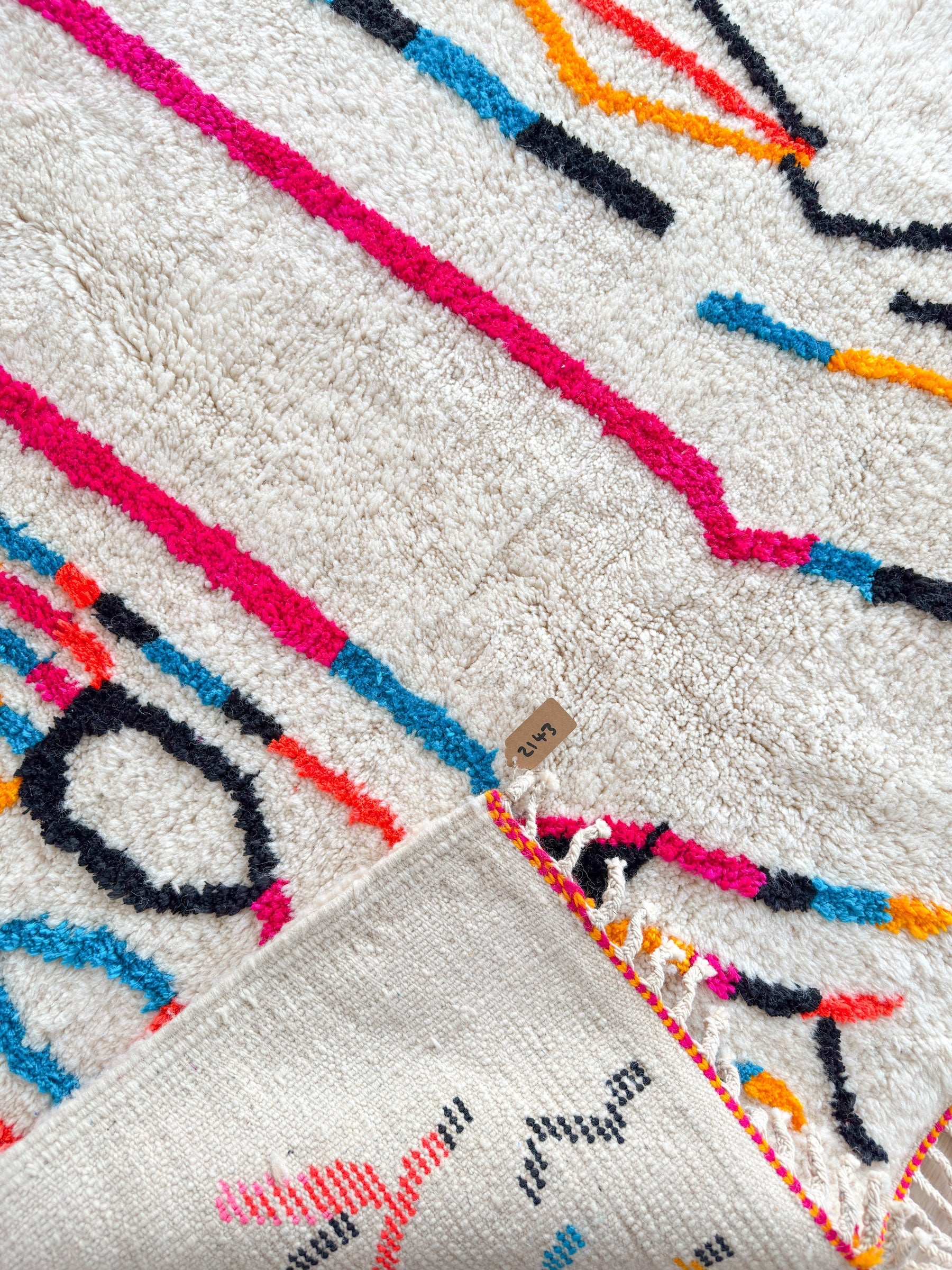 Tapis Berbère Coloré - 164 X 272 Cm - N°2143