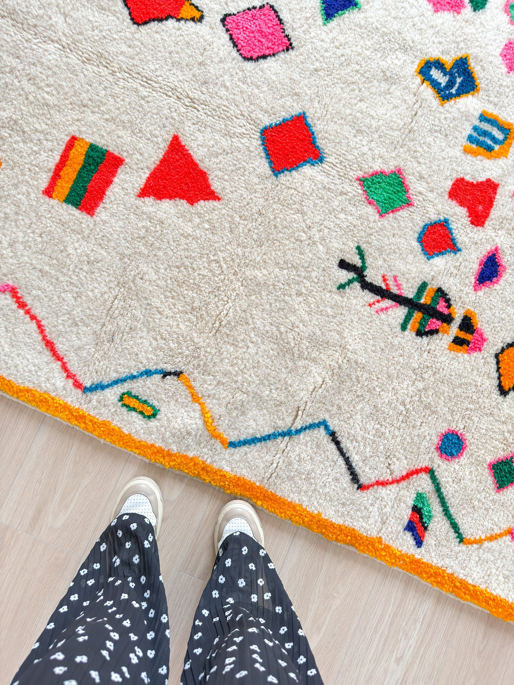 Tapis Berbère Coloré - 149 X 274 Cm - N°2131